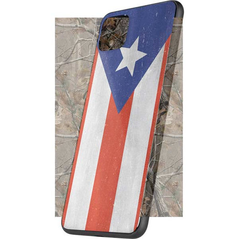Puerto Rico Flag Distressed Google Pixel 4 XL Skin